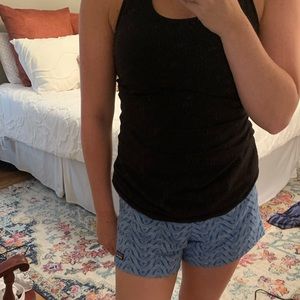Patagonia Blue Printed Shorts